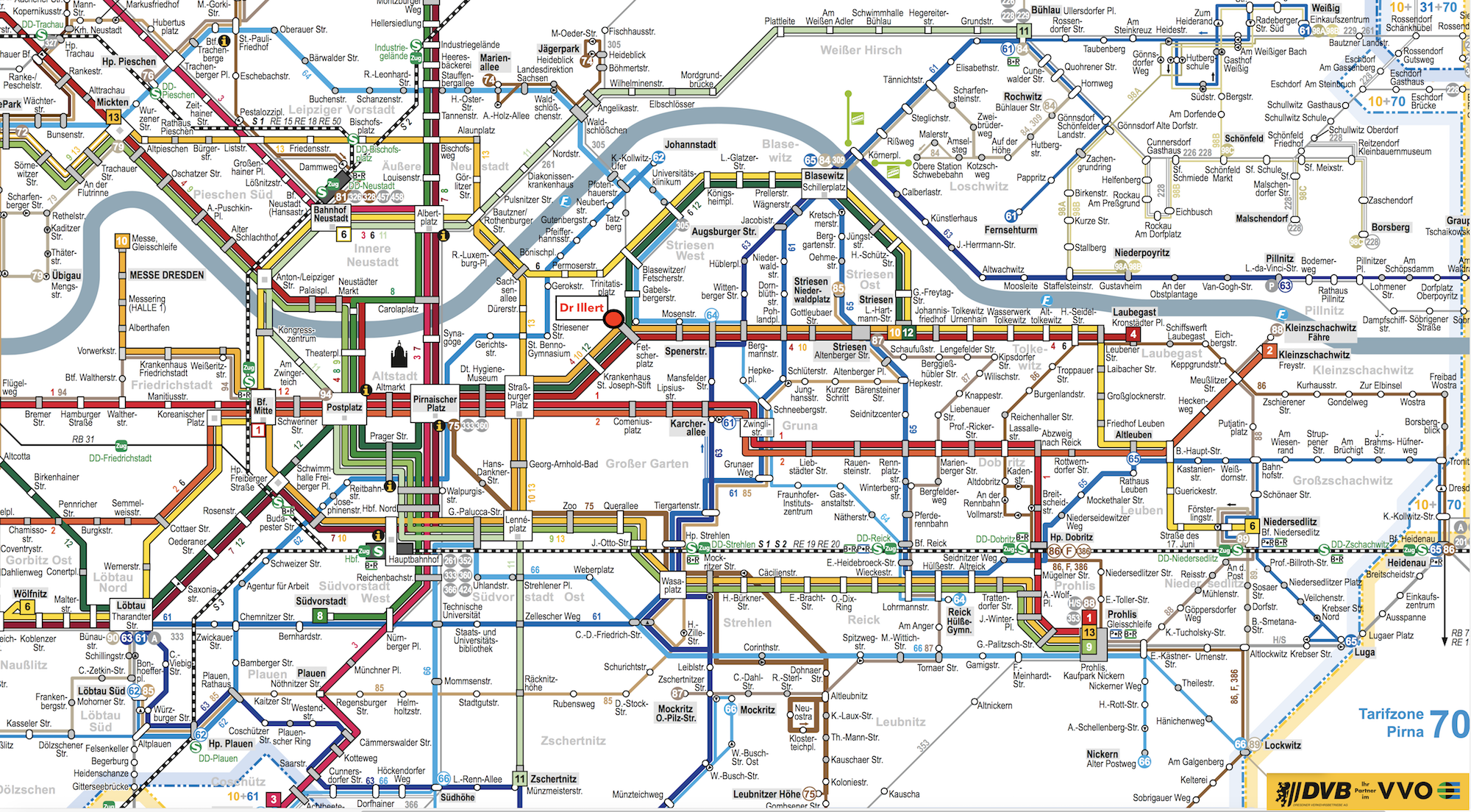 DVB Karte Mit Praxis klein | Praxis für Handchirurgie und DVB Karte Mit Praxis klein | Praxis für Handchirurgie und